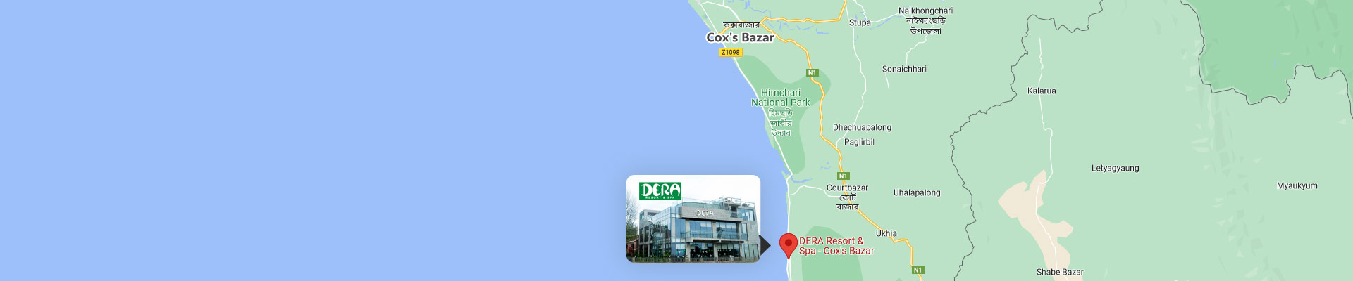 Coxsbazar Map