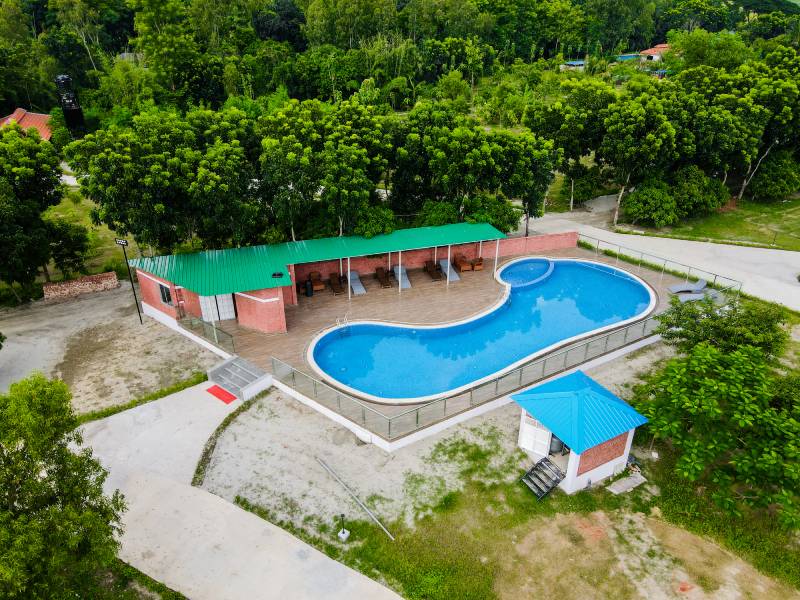 Dera Resort Manikganj Pool View