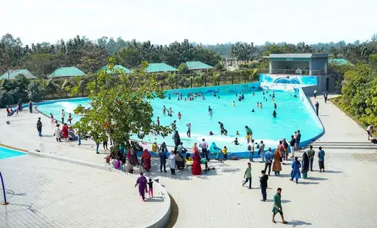Swimming pool and water based fun
